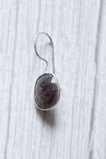 Load image into Gallery viewer, Faceted Muti Sapphire Natural Gemstone Bezel Handmade Earrings
