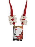 Load image into Gallery viewer, Trendy Handmade Terracotta Ganesha Necklace Set
