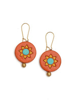 Load image into Gallery viewer, Tribal Modern Terracotta Necklace Set
