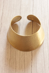 Statement Brass Adjustable Bracelet