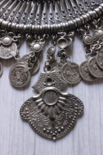 Load image into Gallery viewer, Bollywood Style Vintage Coin Tribal Necklace
