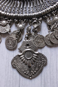 Bollywood Style Vintage Coin Tribal Necklace