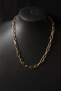 Gold Plated Trendy Chain Necklace