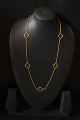 Charm Chain Gold Plated Daily Wear Layering Necklace