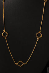 Charm Chain Gold Plated Daily Wear Layering Necklace