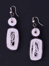 Black & White Drop Earrings - A Local Tribe