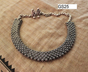 Diamond Cut Choker Necklace - A Local Tribe