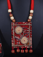 Load image into Gallery viewer, Handcrafted Jute Beaded Necklace set - A Local Tribe
