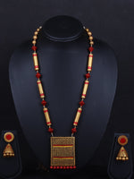 Load image into Gallery viewer, Handpainted Gorgeous Terracotta Necklace Set - A Local Tribe
