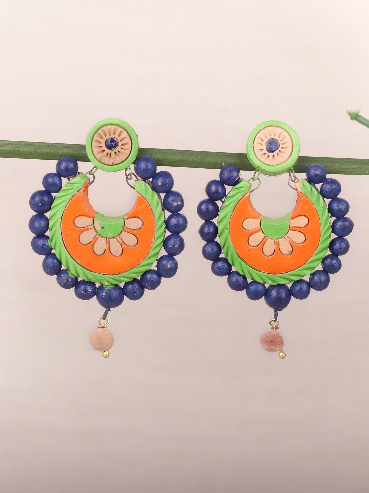 Multi-colored Crescent shaped Chandbalis - A Local Tribe
