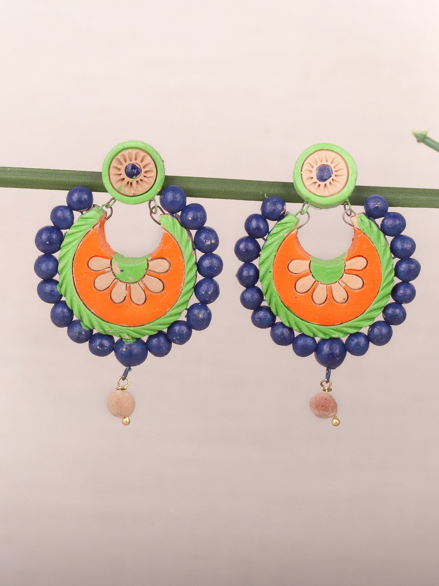 Multi-colored Crescent shaped Chandbalis - A Local Tribe