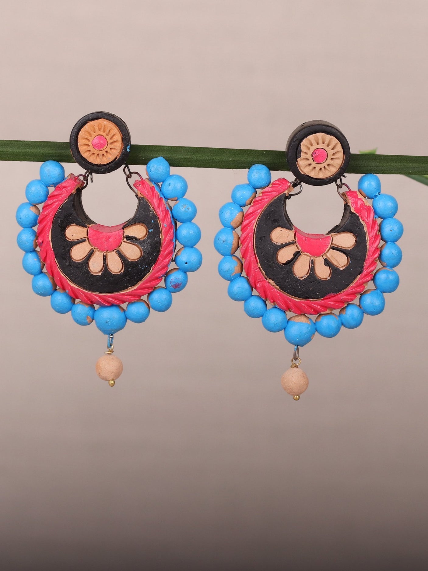 Multi-colored Crescent shaped Chandbalis - A Local Tribe