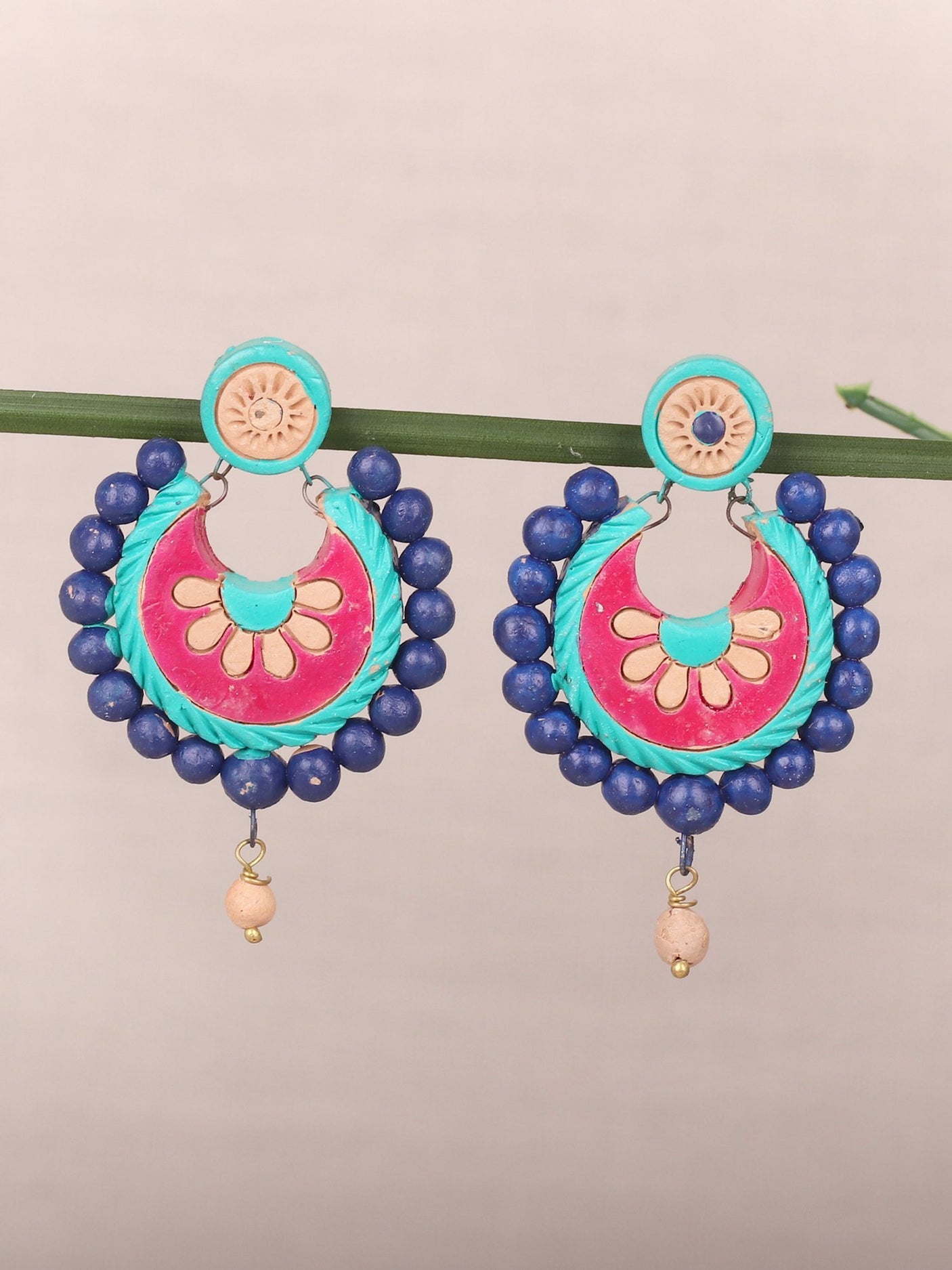 Multi-colored Crescent shaped Chandbalis - A Local Tribe