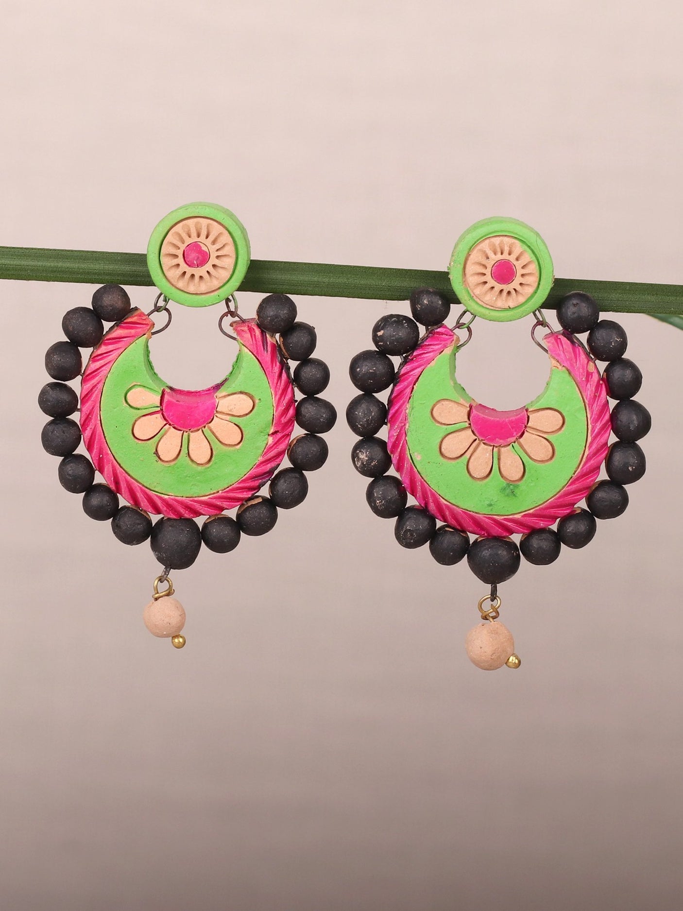 Multi-colored Crescent shaped Chandbalis - A Local Tribe