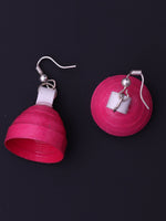 Load image into Gallery viewer, Pink Dome Shaped Earrings - A Local Tribe
