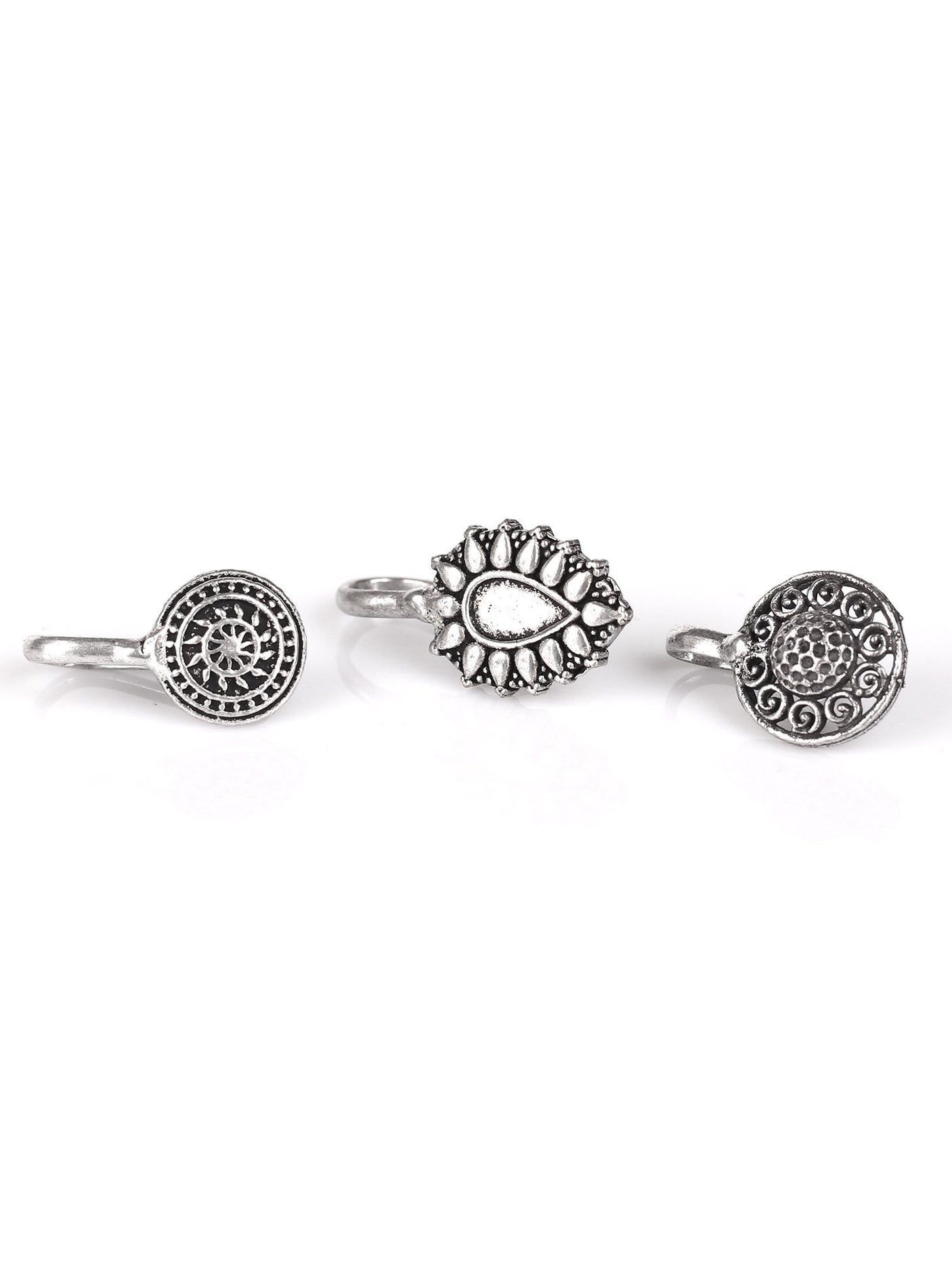Set of 3 Tribal Nose Pin - A Local Tribe
