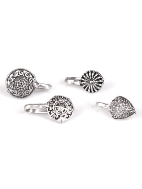 Set of 4 Tribal Nose Pin - A Local Tribe