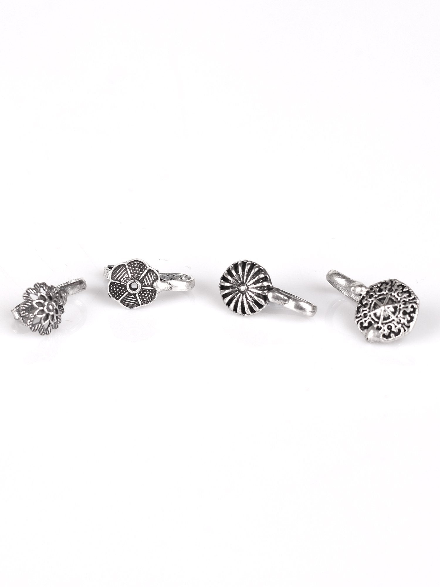 Set of 4 Tribal Nose Pin - A Local Tribe