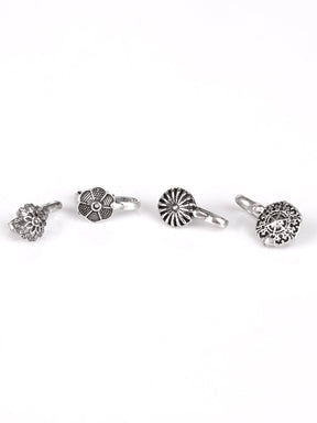 Set of 4 Tribal Nose Pin - A Local Tribe