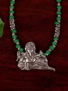 Statement Ganesha Necklace & Earrings Set - A Local Tribe