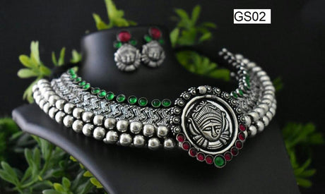 Stone Choker Necklace - A Local Tribe