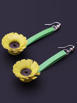 Sunflower Drop Earrings - A Local Tribe