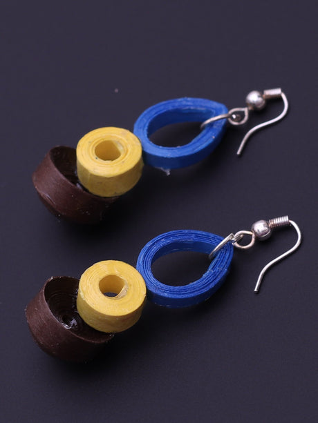 Teardrop Danglers Earrings - A Local Tribe