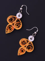 Yellow Paisley Earrings - A Local Tribe