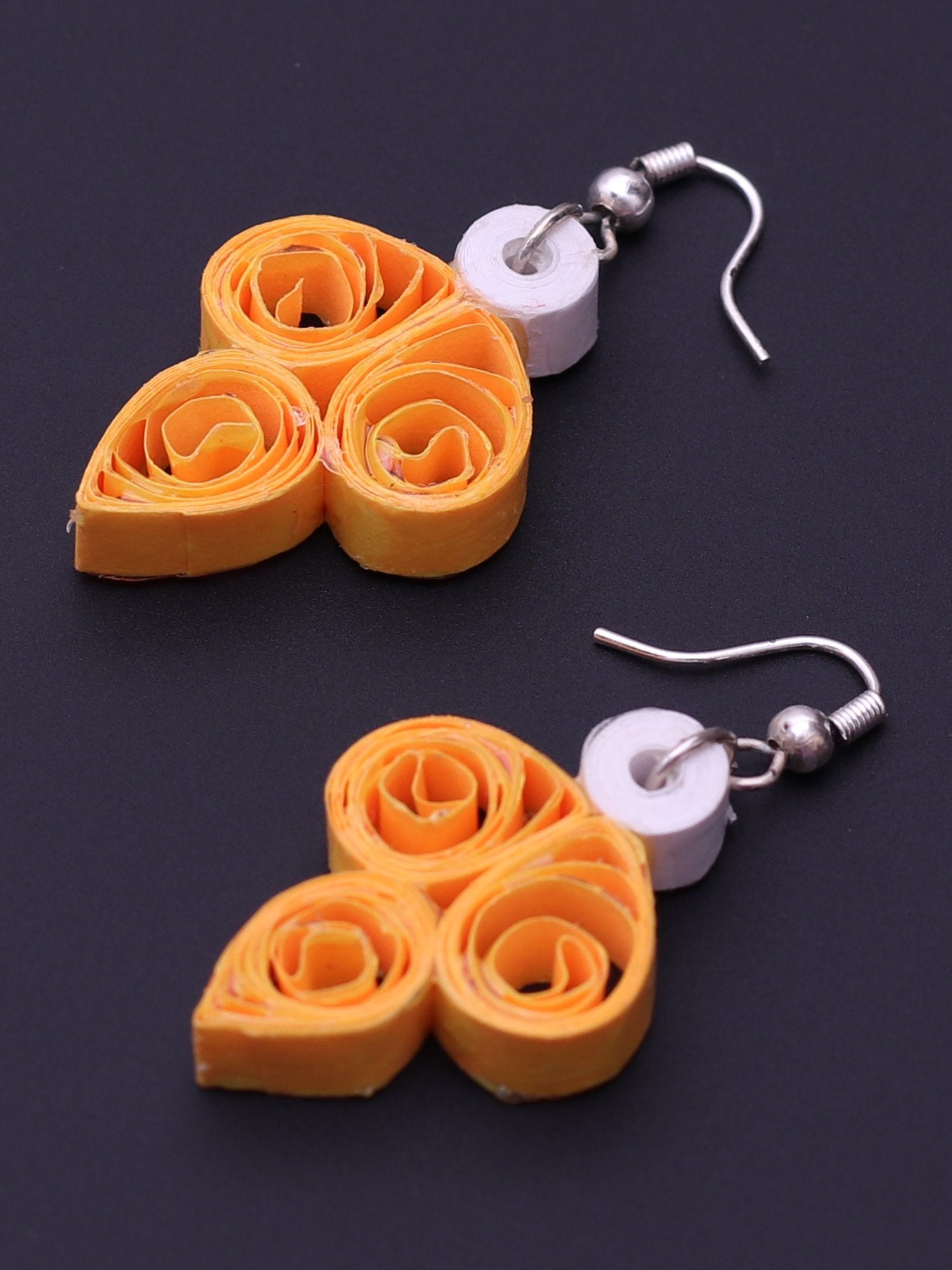 Yellow Paisley Earrings - A Local Tribe